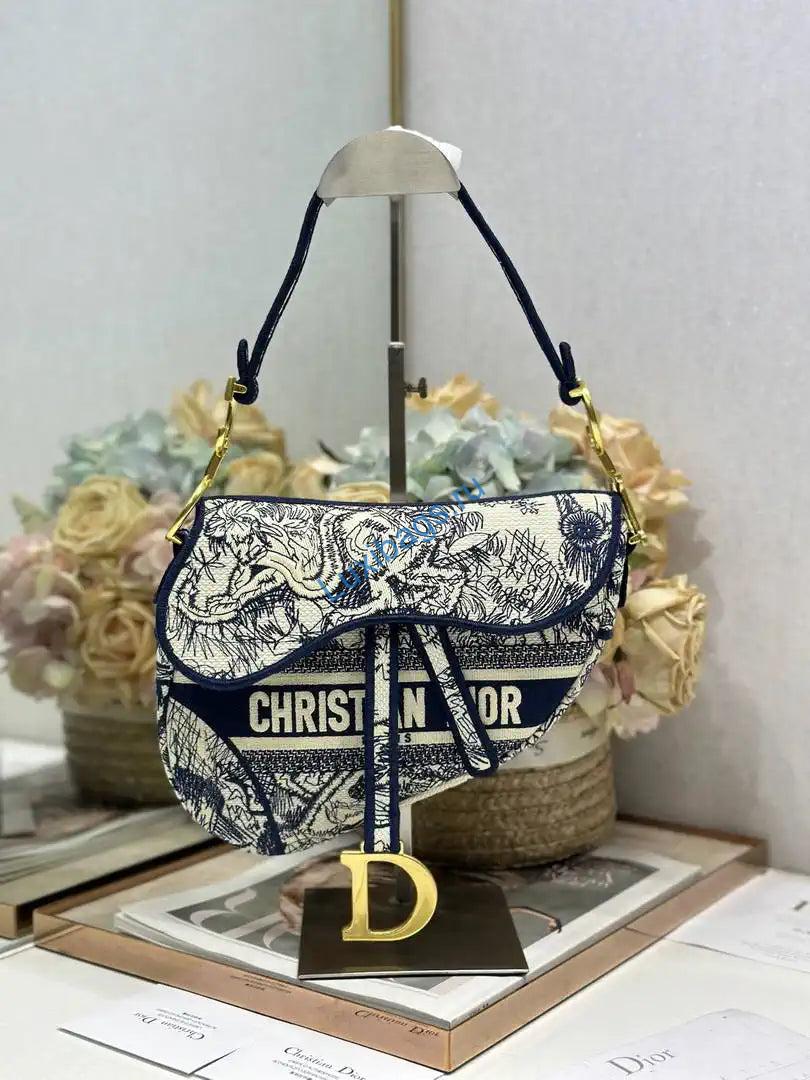Dior M0455 Saddle Bag With Strap Embroidery M9914