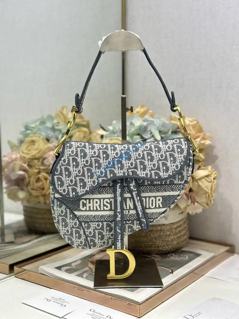 Dior M0455 Saddle Bag With Strap Embroidery M9916