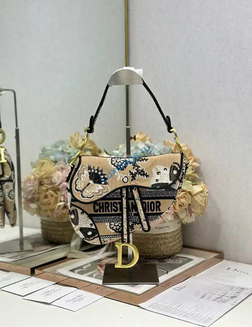 Dior M0455 Saddle Bag With Strap Embroidery M9903