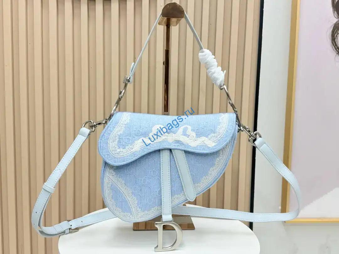 Dior M0455 Saddle Bag With Strap Embroidery M9910