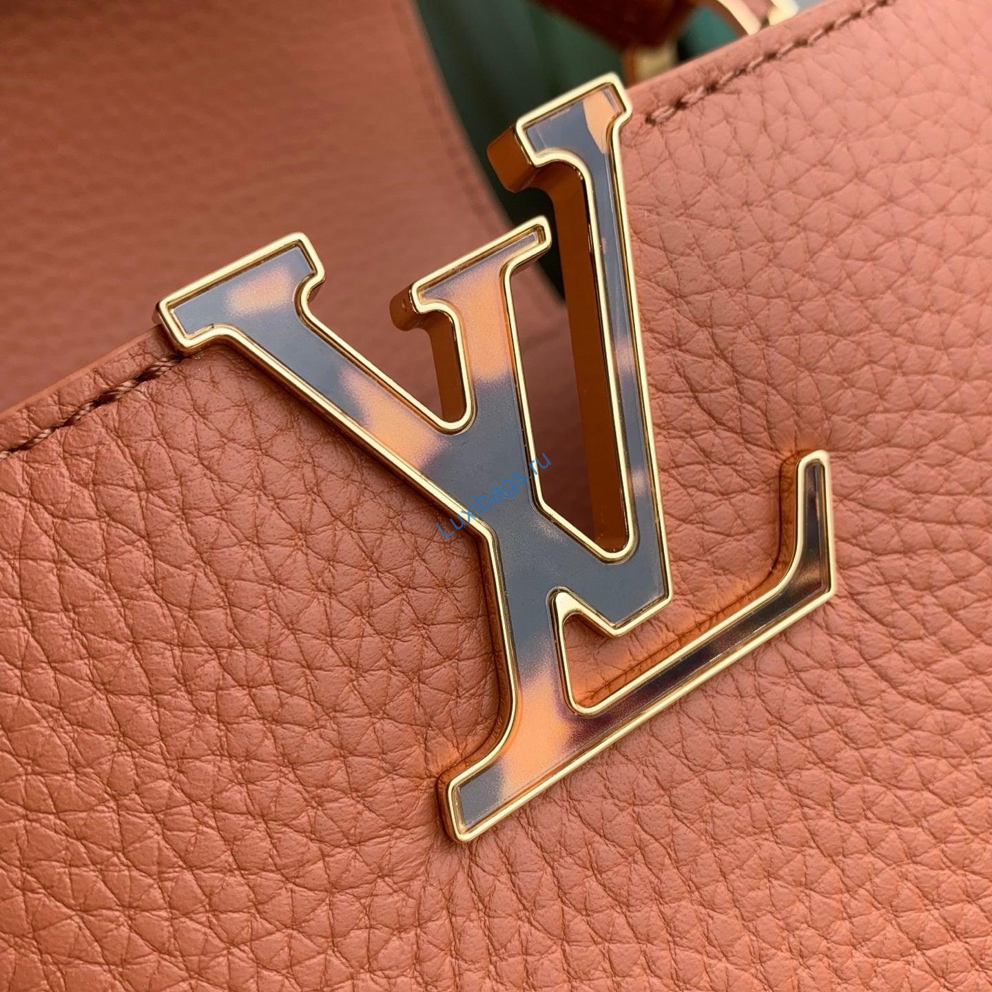 Louis Vuitton LV M28455 Capucines BB Bag Brown | louis vuitton lv m28455 capucines bb bag brown 6