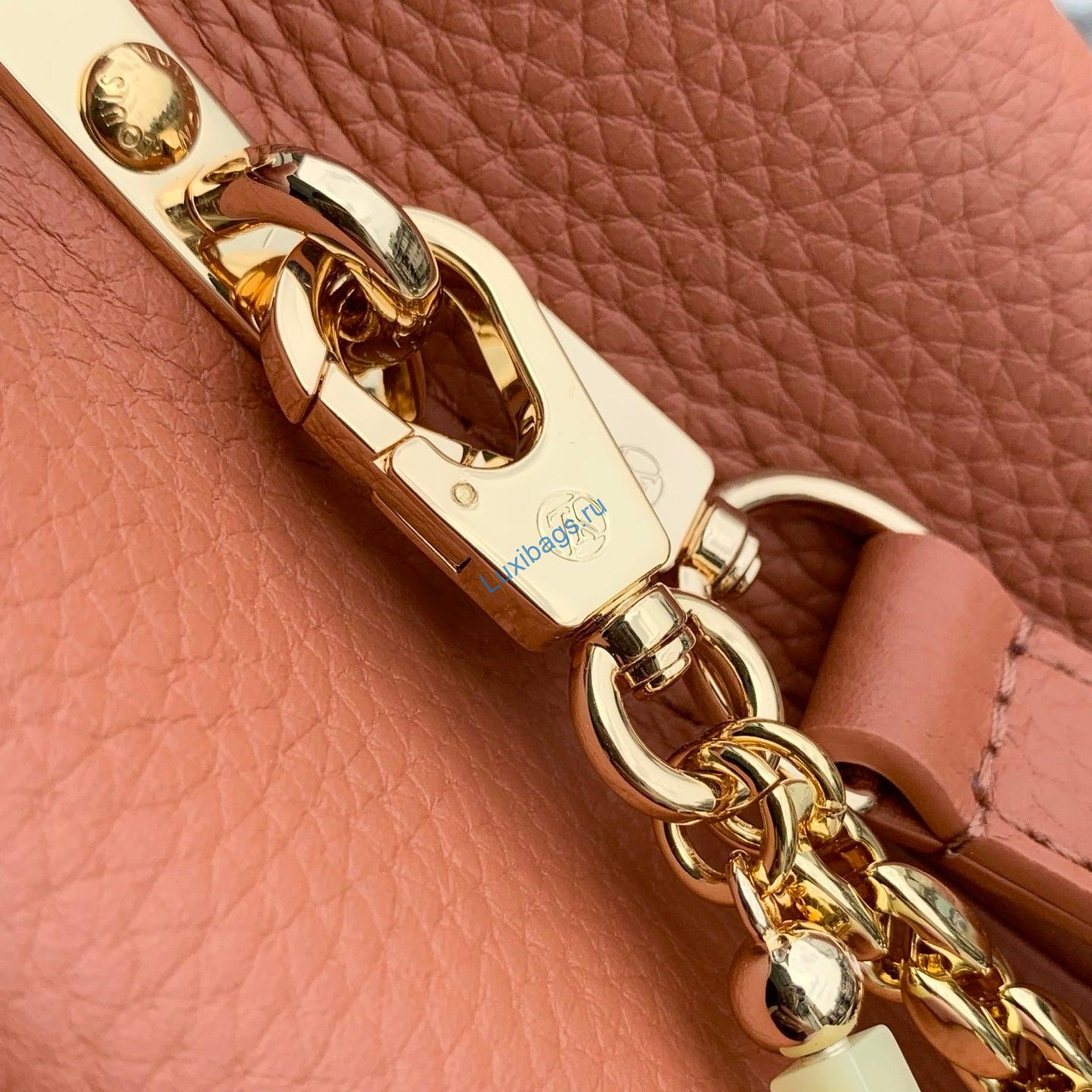 louis vuitton lv m28455 capucines bb bag brown 6 Louis Vuitton LV M28455 Capucines BB Bag Brown | louis vuitton lv m28455 capucines bb bag brown 7