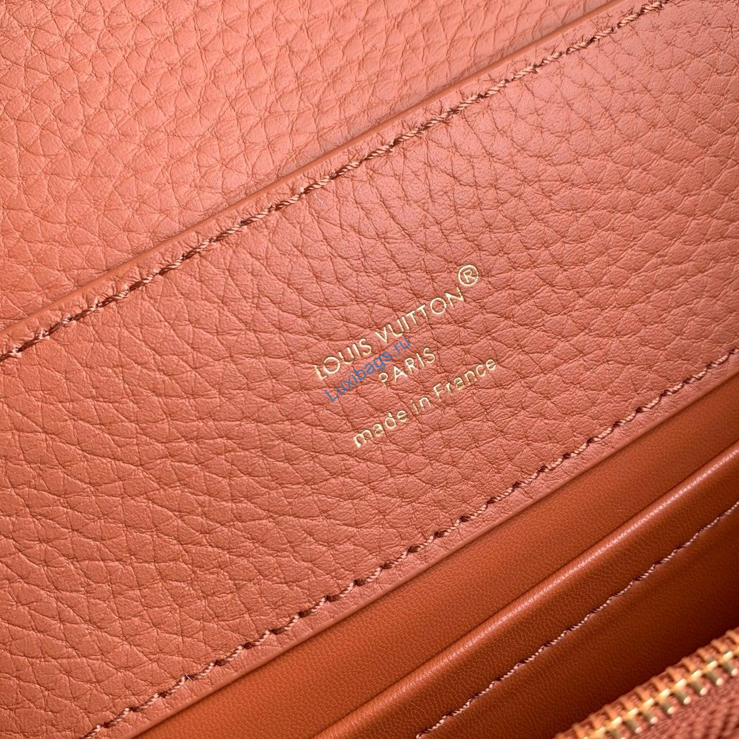 louis vuitton lv m28455 capucines bb bag brown 8 Louis Vuitton LV M28455 Capucines BB Bag Brown | louis vuitton lv m28455 capucines bb bag brown 9