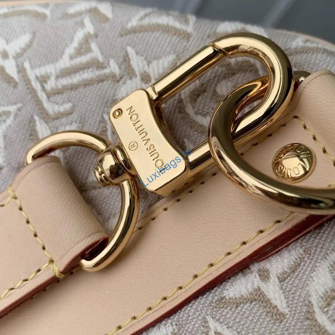 Louis Vuitton LV M29670 Keepall Bandoulière 45 Bag Peuplier Beige | m29670 keepall bandouliere 45 bag peuplier beige 07