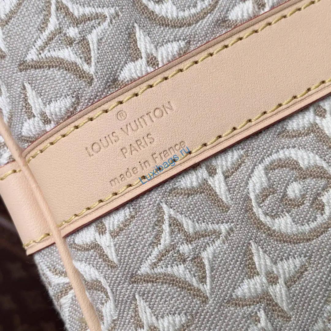 Louis Vuitton LV M29670 Keepall Bandoulière 45 Bag Peuplier Beige | m29670 keepall bandouliere 45 bag peuplier beige 10