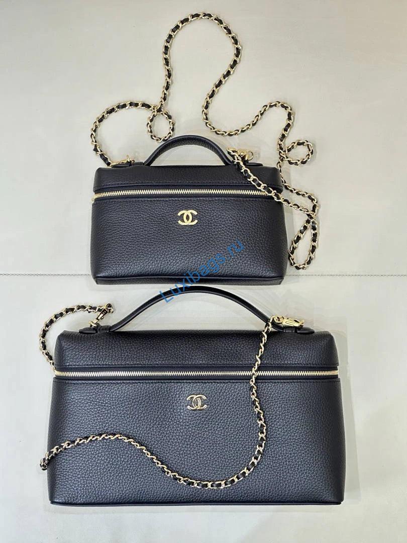 chanel small vanity with chain ap5346 black 9 Chanel Small Vanity with chain AP5346 Black | small vanity with chain ap5346 black 10