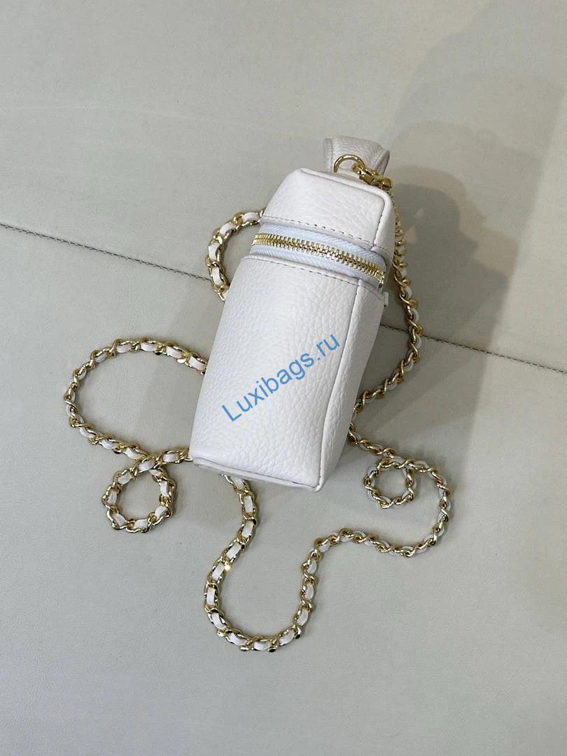 chanel small vanity with chain ap5346 white 6 Chanel Small Vanity with chain AP5346 White | small vanity with chain ap5346 white 07