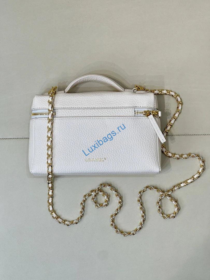 chanel small vanity with chain ap5346 white 7 Chanel Small Vanity with chain AP5346 White | small vanity with chain ap5346 white 08