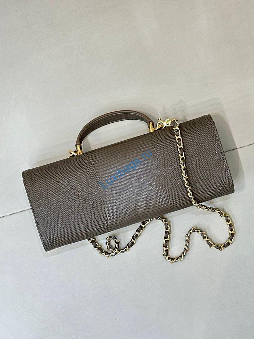 Chanel lizard silk Calfskin & Gold-Tone Metal AP5280 Brown | chanel lizard silk calfskin gold tone metal ap5280 09