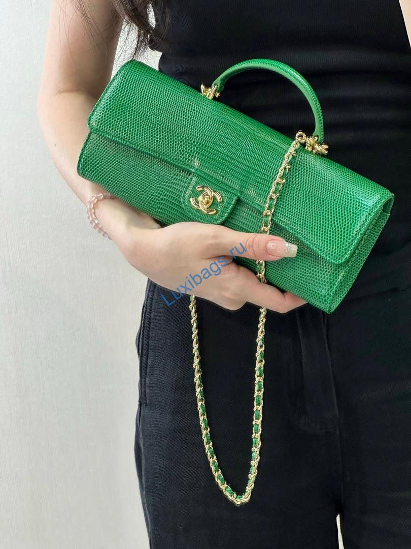 Chanel lizard silk Calfskin & Gold-Tone Metal AP5280 Green | chanel lizard silk calfskin gold tone metal ap5280 green 11