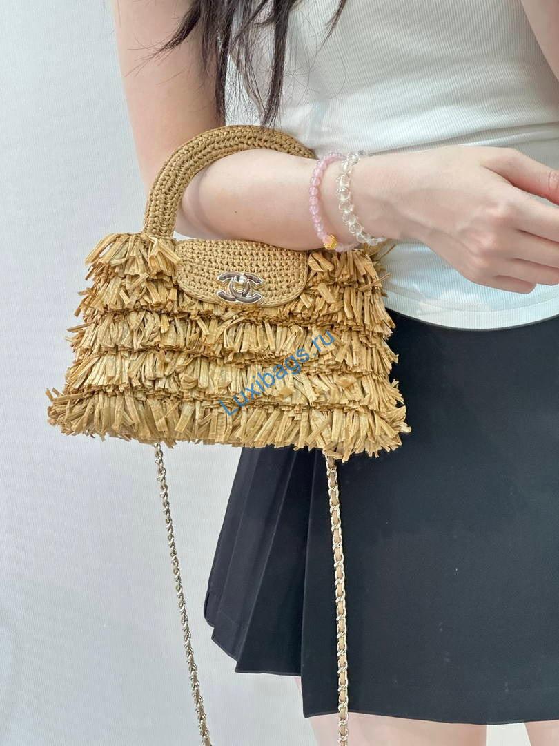 chanel 26s as4416 mini shopping bag beige 3 Chanel 26S AS4416 Mini Shopping Bag Beige | as4416 mini shopping bag beige 13