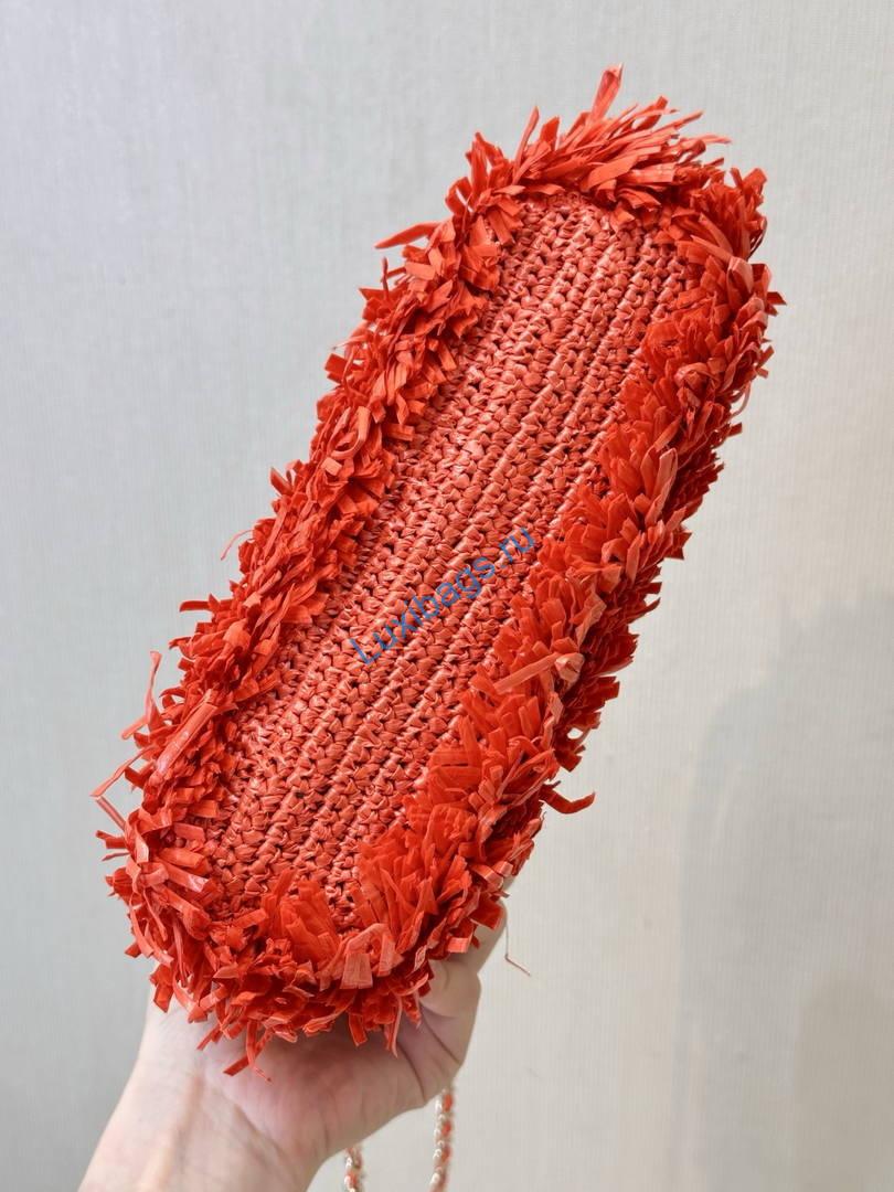 chanel 26s as4416 mini shopping bag orange red 14 Chanel 26S AS4416 Mini Shopping Bag Orange Red | as4416 mini shopping bag orange red 15