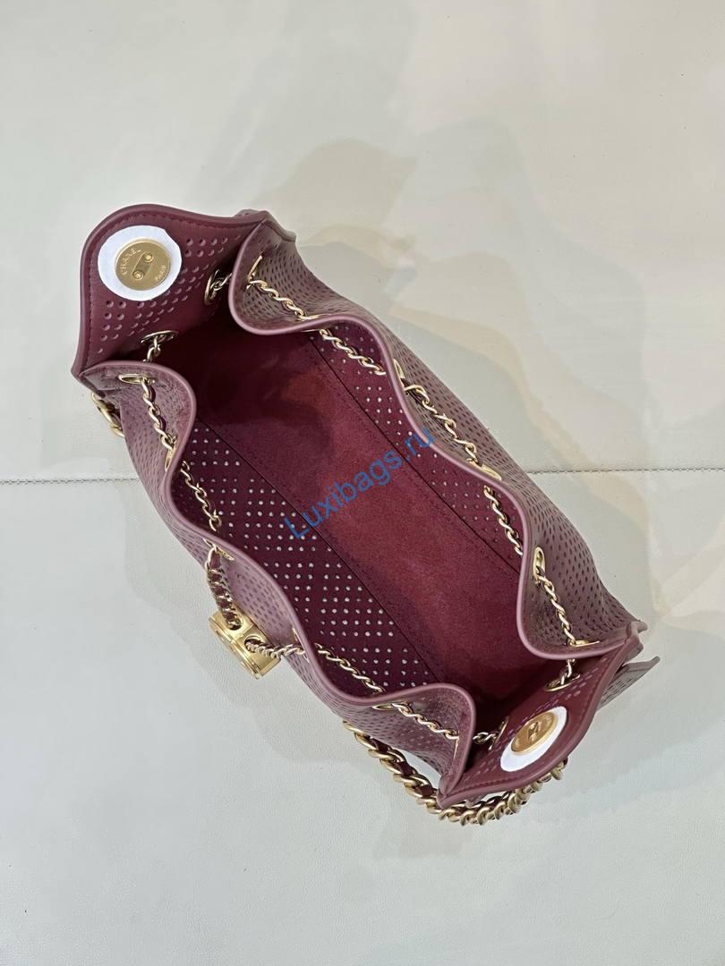 chanel as5631 mini hobo bag preforated calfskin wine red 9 Chanel AS5631 Mini Hobo Bag Preforated Calfskin Wine Red | as5631 mini hobo bag preforated calfskin 018