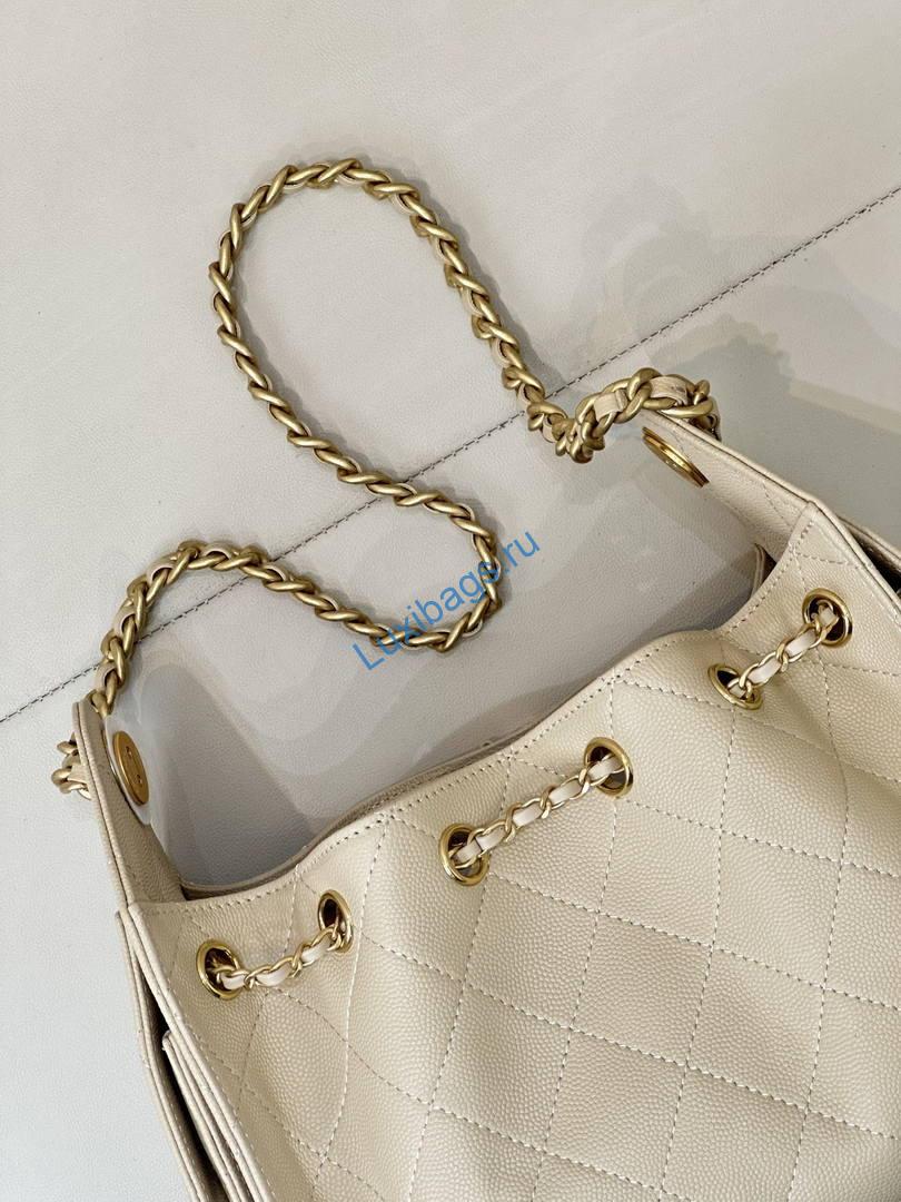 chanel as5631 mini hobo calfskin dark beige 7 Chanel AS5631 Mini Hobo Calfskin Dark Beige | as5631 mini hobo calfskin 008
