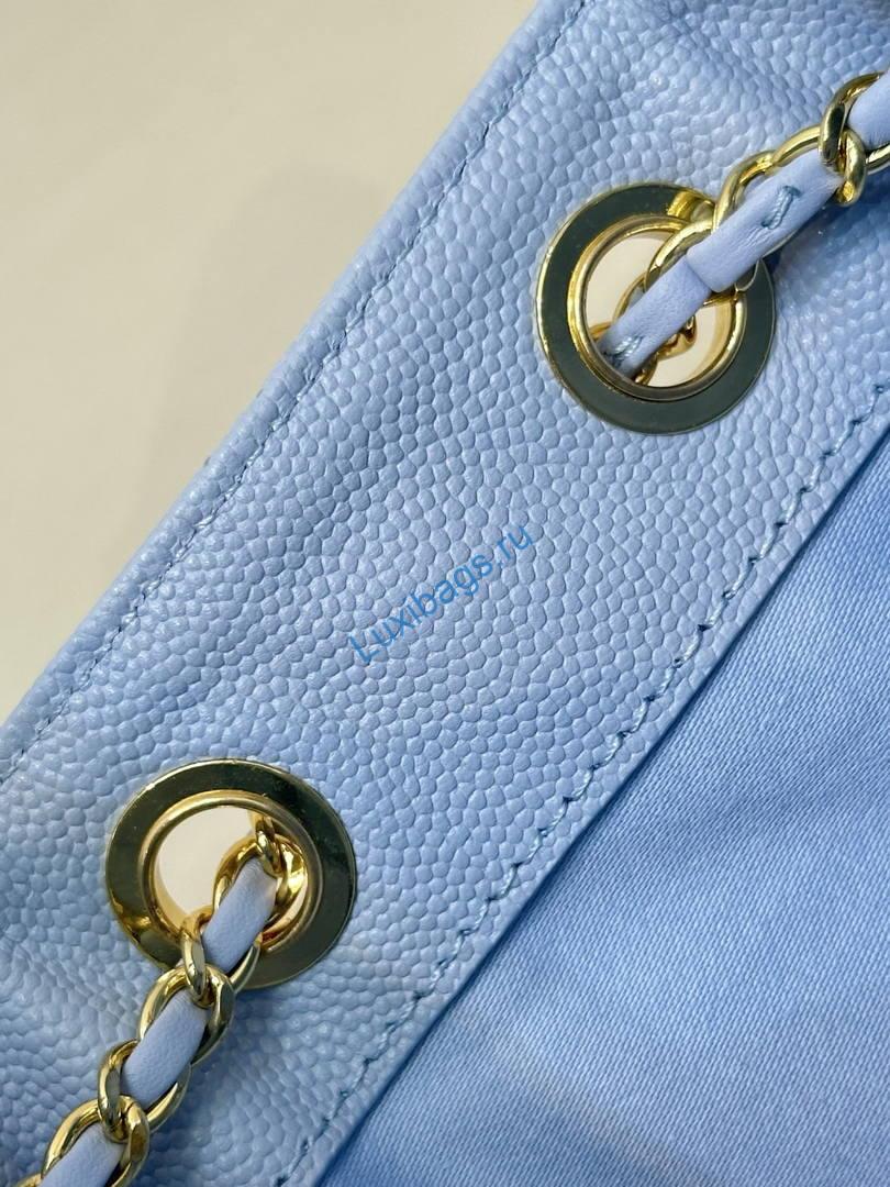 chanel as5631 mini hobo calfskin sky blue 12 Chanel AS5631 Mini Hobo Calfskin Sky Blue | as5631 mini hobo calfskin 025