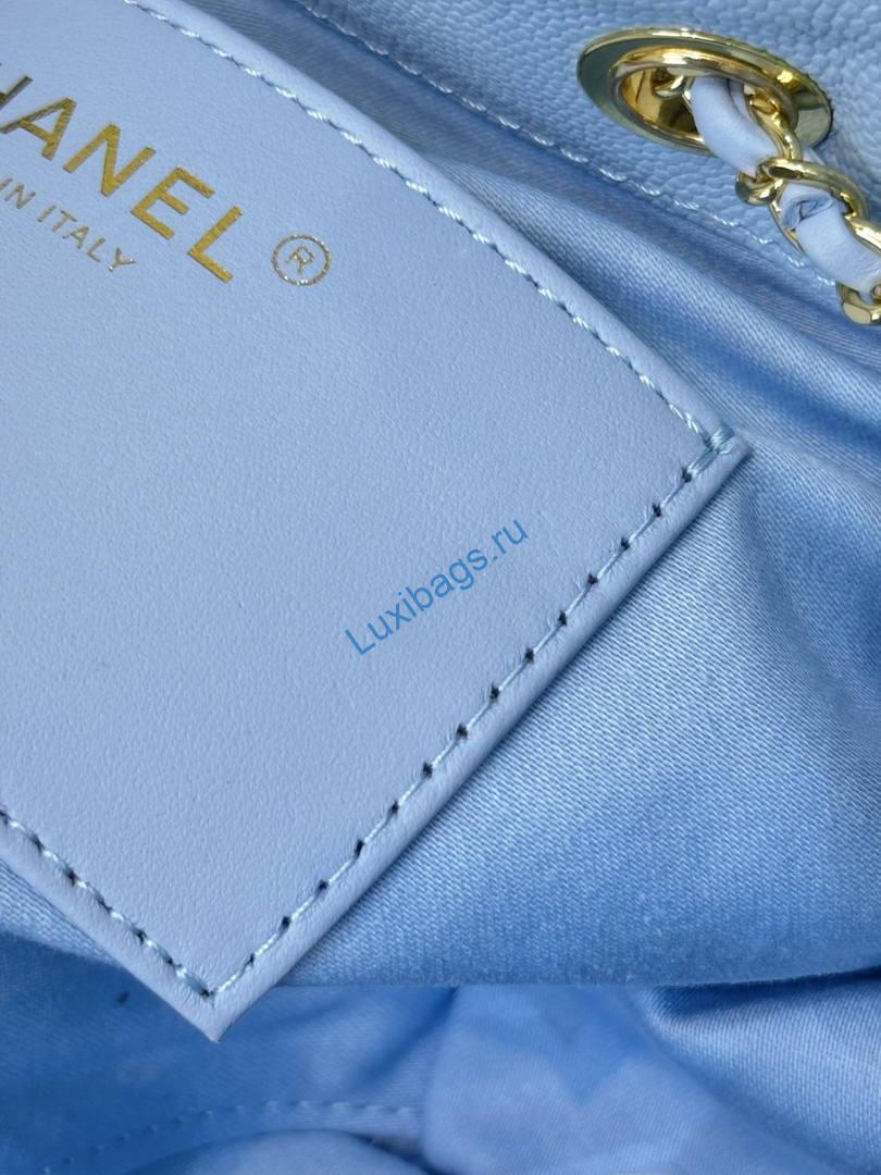 chanel as5631 mini hobo calfskin sky blue 16 Chanel AS5631 Mini Hobo Calfskin Sky Blue | as5631 mini hobo calfskin 029