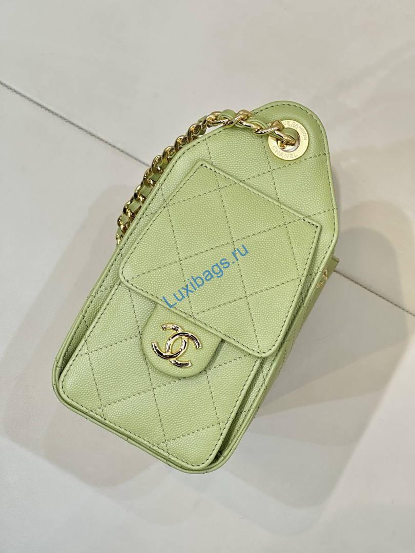 chanel as5631 mini hobo calfskin lemon green 4 Chanel AS5631 Mini Hobo Calfskin lemon green | as5631 mini hobo calfskin 1644
