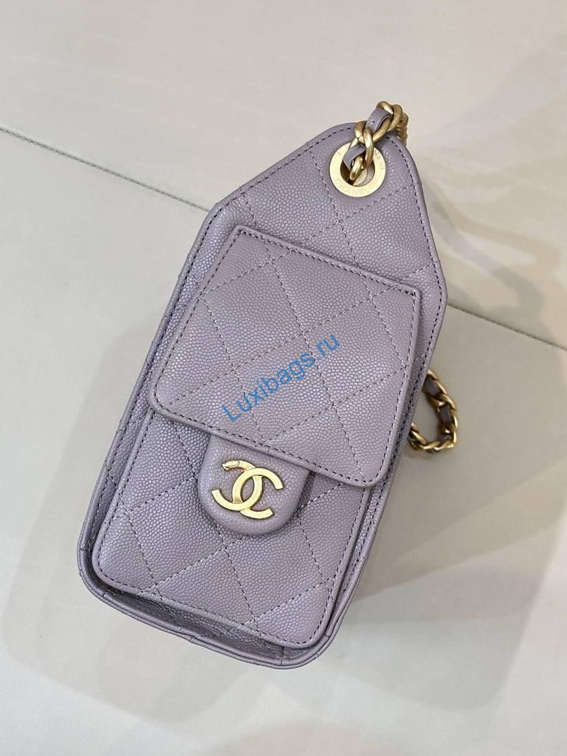 chanel as5631 mini hobo calfskin taro 5 Chanel AS5631 Mini Hobo Calfskin Taro | as5631 mini hobo calfskin 1817