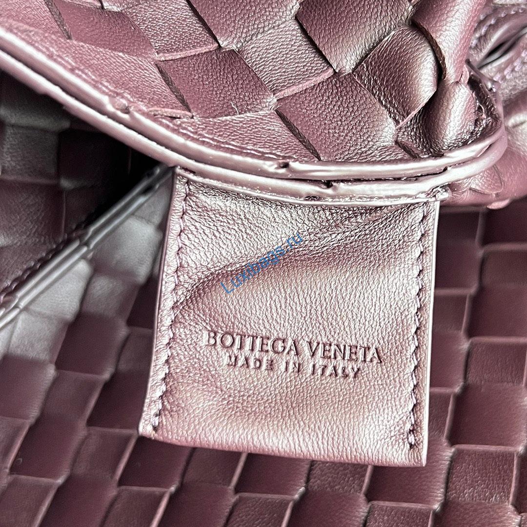 Bottega Veneta BV 844249V4SC01019 Medium Campana Deep Baro Red | bottega veneta bv 844249v4sc01019 medium campana 117