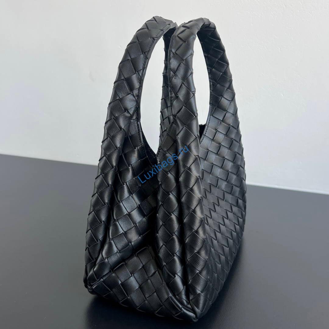 Bottega Veneta BV 854248V4SC01019 Small Campana Black | bottega veneta bv 854248v4sc01019 small campana 11