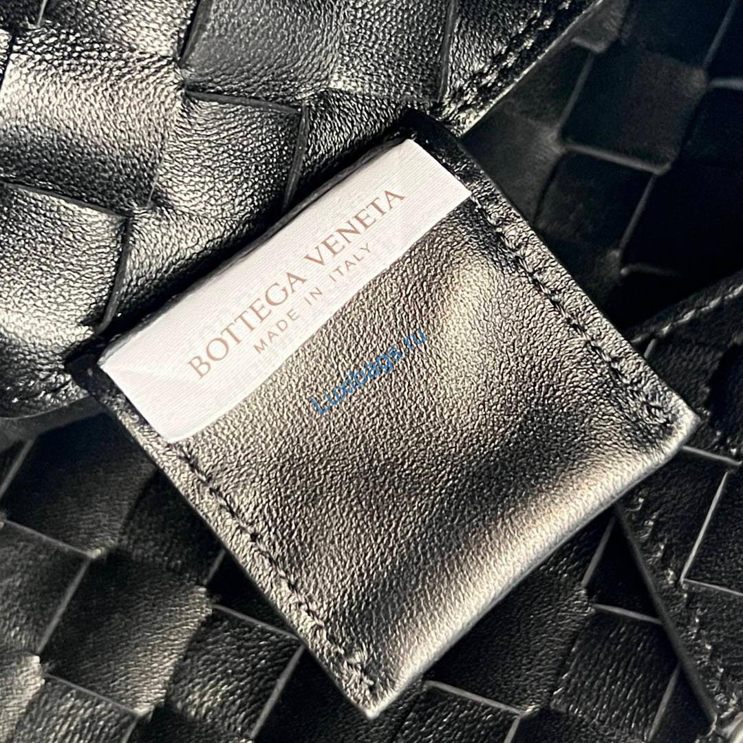 Bottega Veneta BV 854248V4SC01019 Small Campana Black | bottega veneta bv 854248v4sc01019 small campana 18
