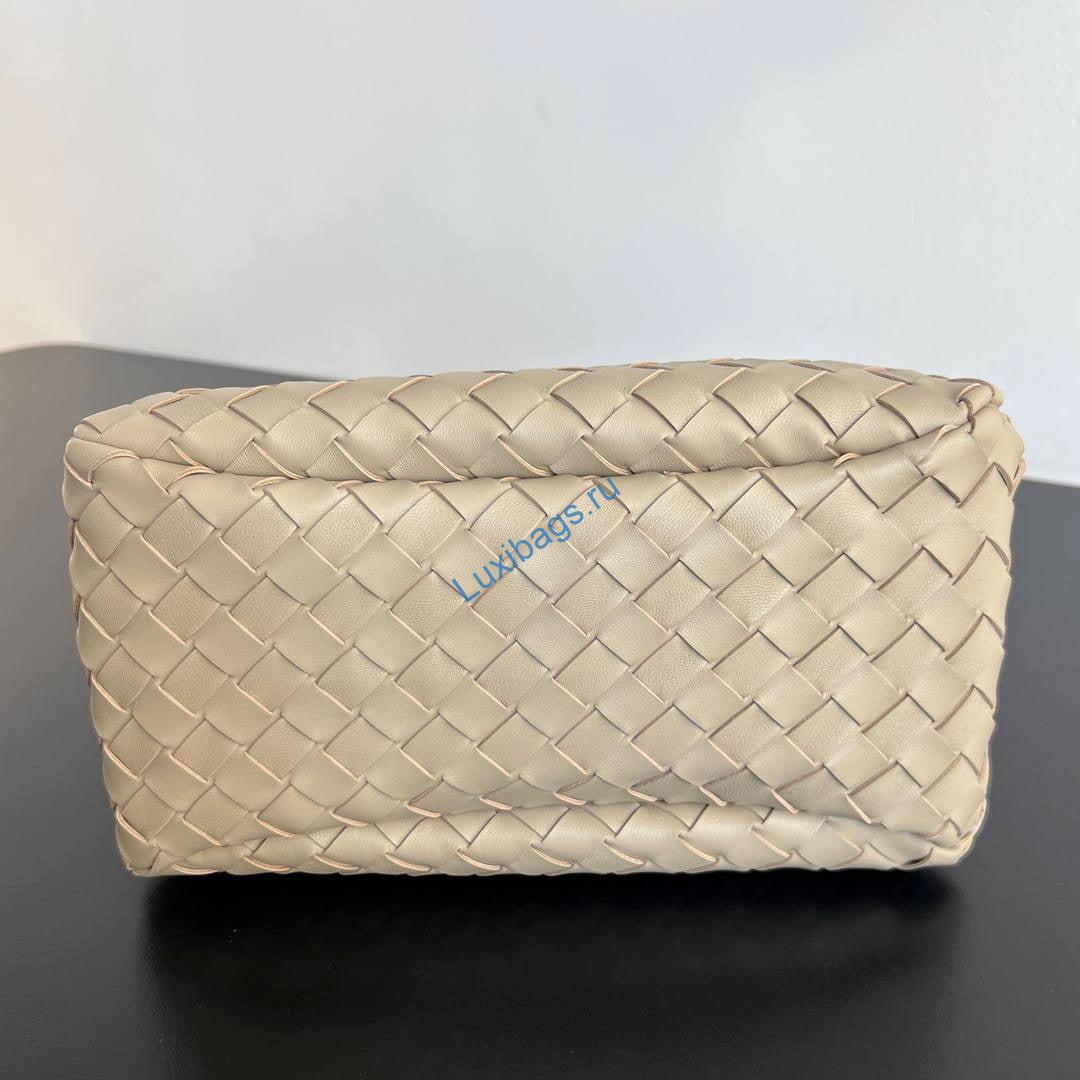 Bottega Veneta BV 854248V4SC01019 Small Campana Beige | bottega veneta bv 854248v4sc01019 small campana 22
