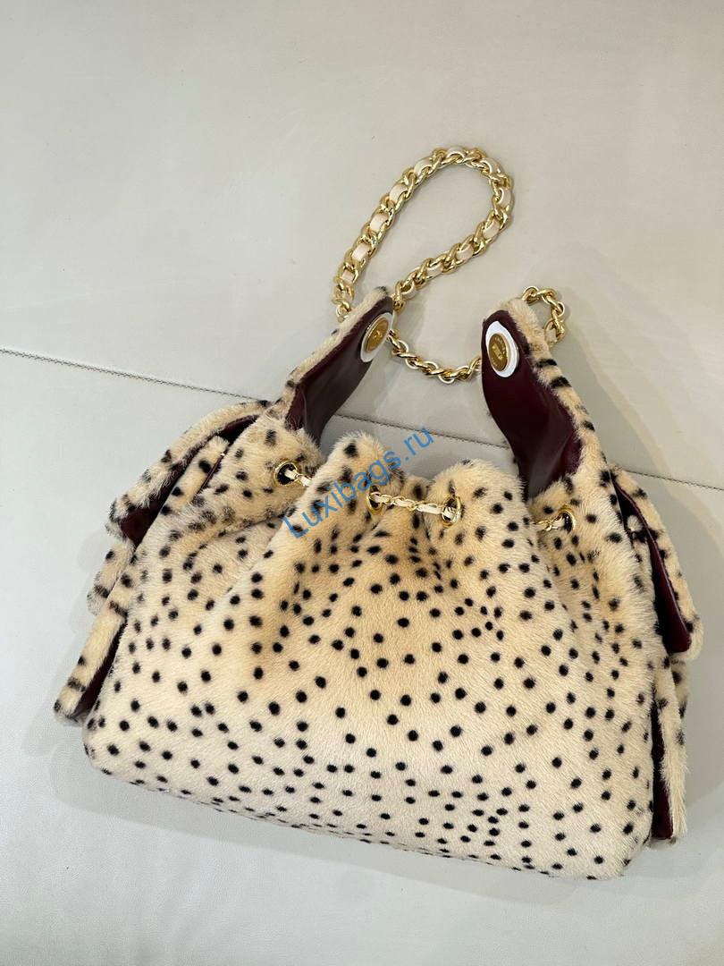 Chanel AS5293 Small Hobo Leopard print | chanel as5293 small hobo lambskin gold 106