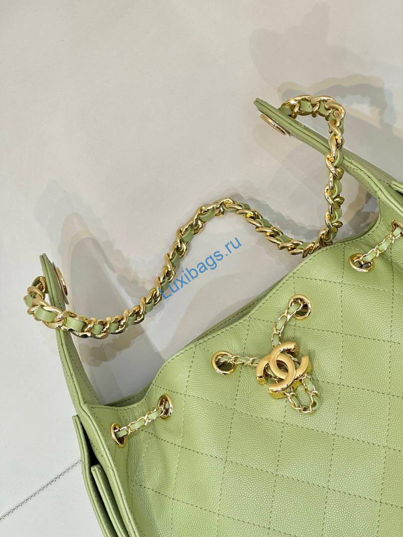 chanel as5293 small hobo grained calfskin lemon green 4 Chanel AS5293 Small Hobo Grained Calfskin lemon Green | chanel as5293 small hobo lambskin gold 333