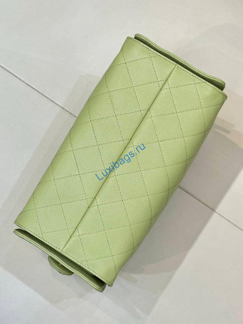chanel as5293 small hobo grained calfskin lemon green 7 Chanel AS5293 Small Hobo Grained Calfskin lemon Green | chanel as5293 small hobo lambskin gold 336