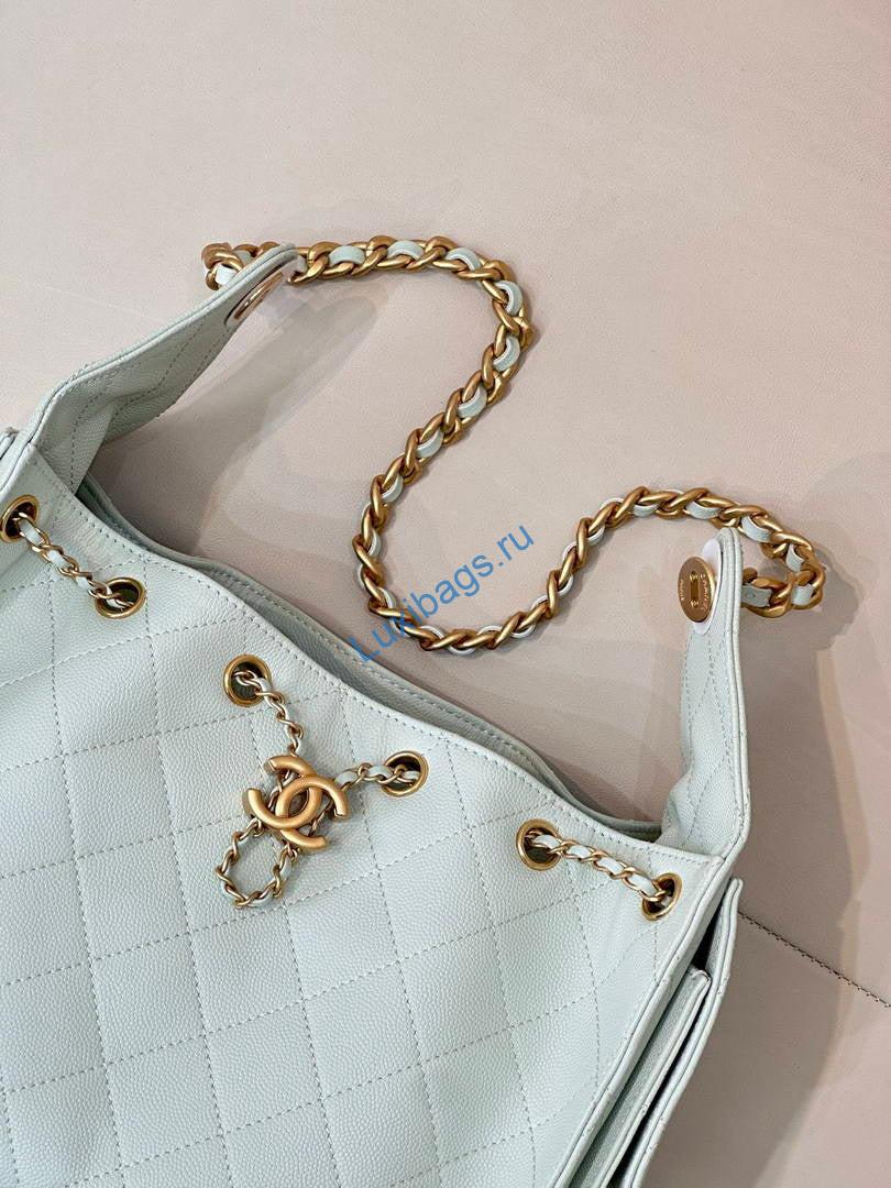 chanel as5293 small hobo grained calfskin light green 3 Chanel AS5293 Small Hobo Grained Calfskin Light green | chanel as5293 small hobo lambskin gold Light green 004