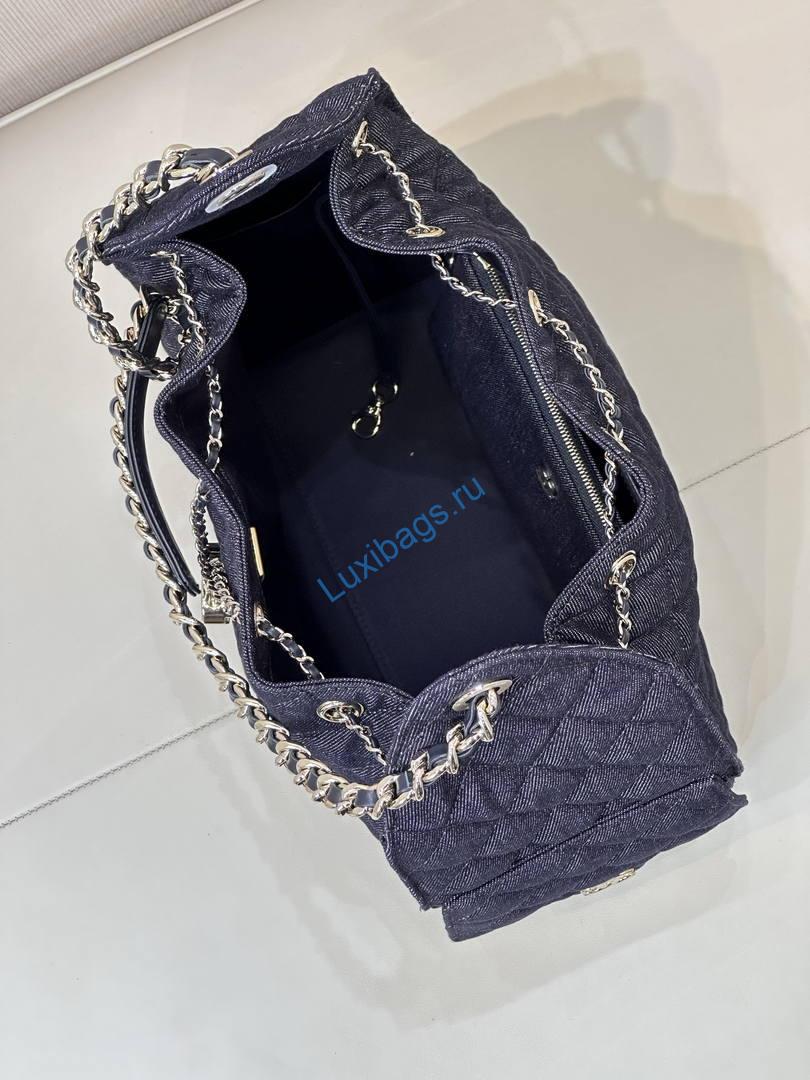 Chanel AS5311 Hobo Bag Canvas & Gold Metal Black | chanel as5311 hobo bag canvas gold metal 32