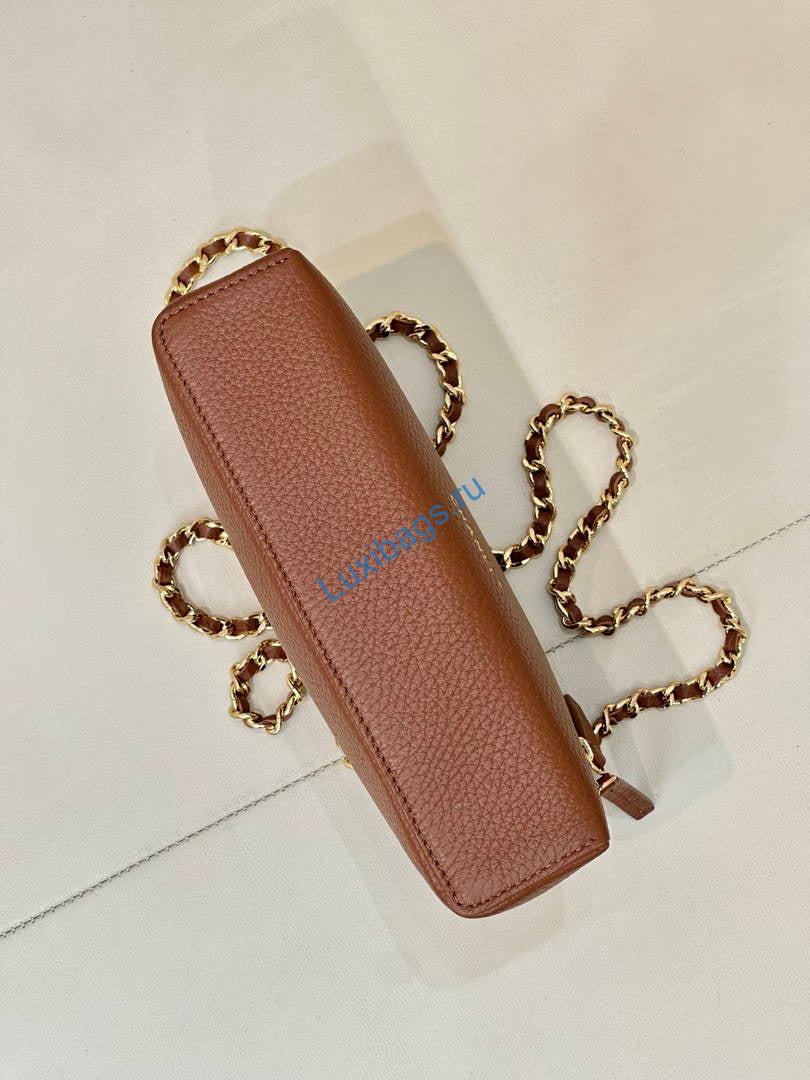 chanel small vanity with chain ap5346 brown 9 Chanel Small Vanity with chain AP5346 Brown | chanel small vanity with chain ap5346 brown 09