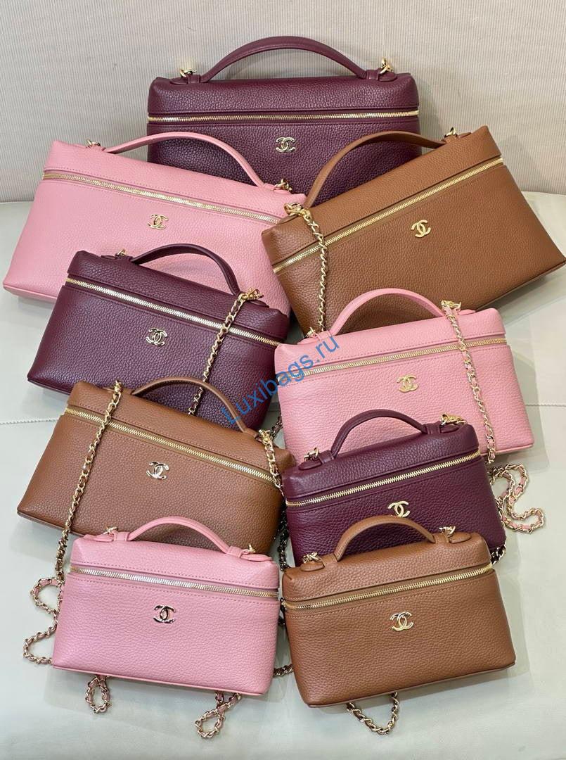 chanel small vanity with chain ap5346 pink 9 Chanel Small Vanity with chain AP5346 Pink | chanel small vanity with chain ap5346 pink 34