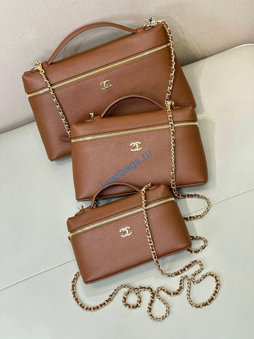 chanel small vanity with chain ap5346 brown 1 Chanel Small Vanity with chain AP5346 Brown | chanel small vanity with chain ap5346 pink 35