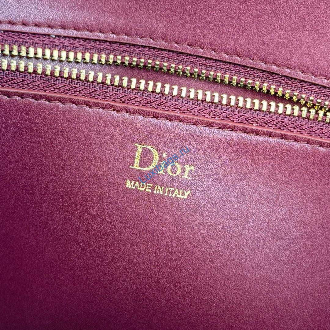 dior médaillon pouch black smooth calfskin m3671 wine red 8 Dior Médaillon Pouch Black Smooth Calfskin M3671 Wine Red | dior m daillon pouch black smooth calfskin m3671 black 18