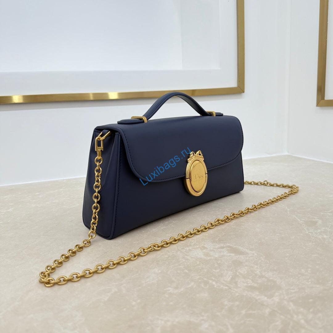 dior médaillon pouch black smooth calfskin m3671 navy blue 1 Dior Médaillon Pouch Black Smooth Calfskin M3671 Navy Blue | dior m daillon pouch black smooth calfskin m3671 black 47