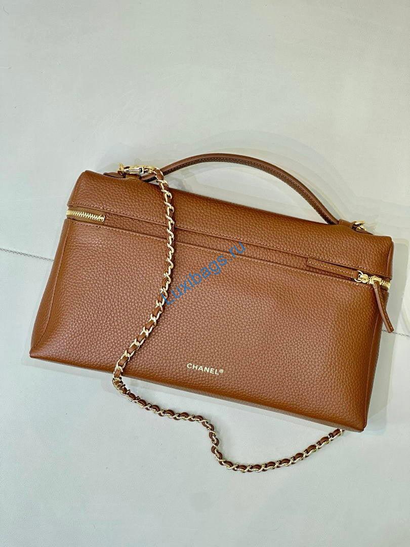 chanel extra large vanity with chain ap6743 brown 8 Chanel Extra large Vanity with chain AP6743 Brown | extra large vanity with chain ap6743 brown 09