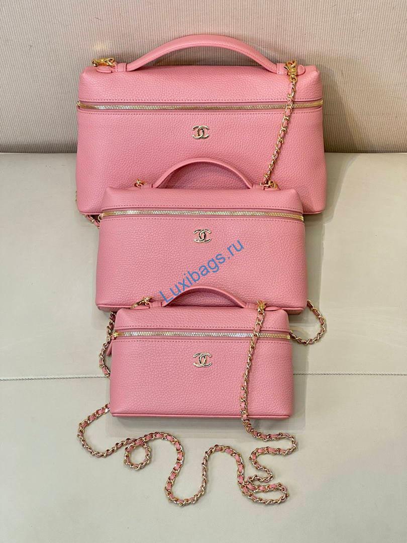 chanel extra large vanity with chain ap6743 pink 1 Chanel Extra large Vanity with chain AP6743 PINK | extra large vanity with chain ap6743 pink 01