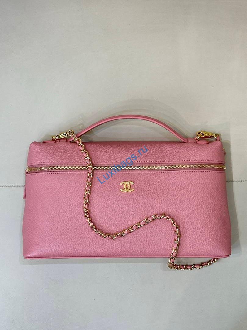 Chanel Extra large Vanity with chain AP6743 PINK | extra large vanity with chain ap6743 pink 04