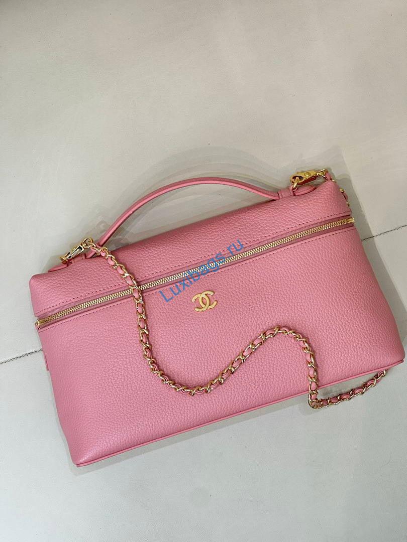 chanel extra large vanity with chain ap6743 pink 4 Chanel Extra large Vanity with chain AP6743 PINK | extra large vanity with chain ap6743 pink 05