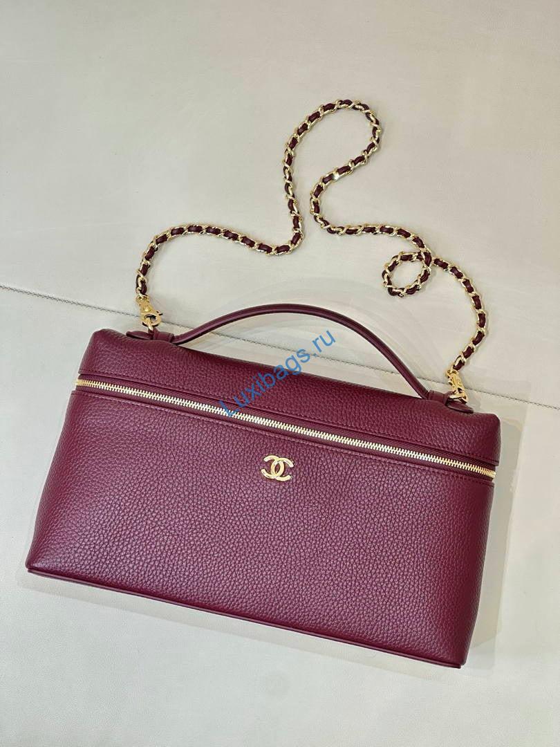 chanel extra large vanity with chain ap6743 wine red 1 Chanel Extra large Vanity with chain AP6743 Wine Red | extra large vanity with chain ap6743 wine red 21