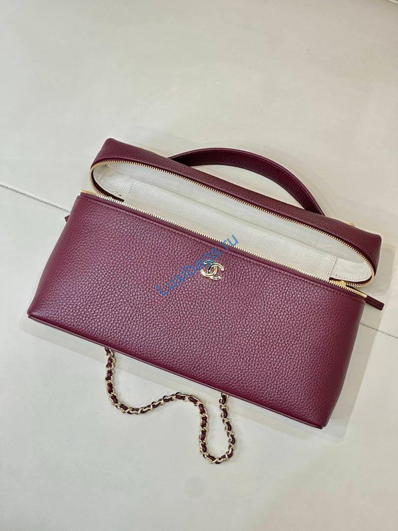 chanel extra large vanity with chain ap6743 wine red 8 Chanel Extra large Vanity with chain AP6743 Wine Red | extra large vanity with chain ap6743 wine red 28