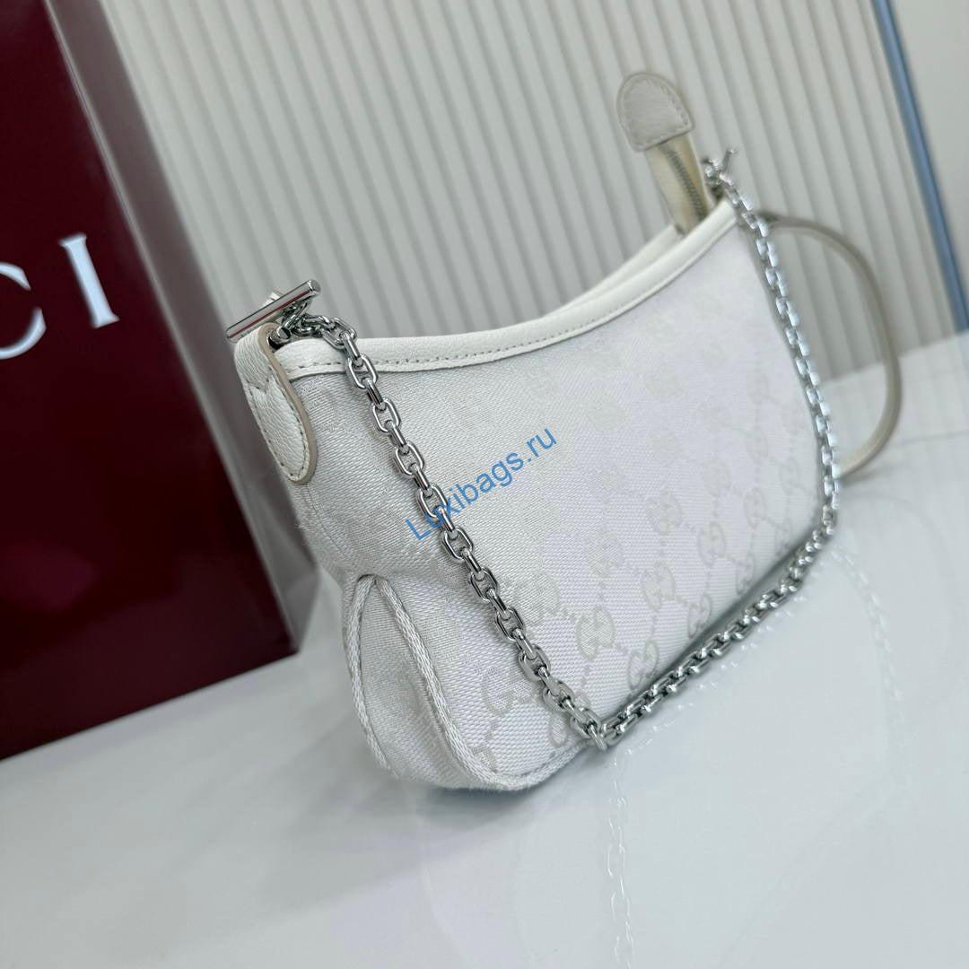 Gucci Gossip small shoulder bag 875847FAFV49551 white | gossip small shoulder bag 875847 112