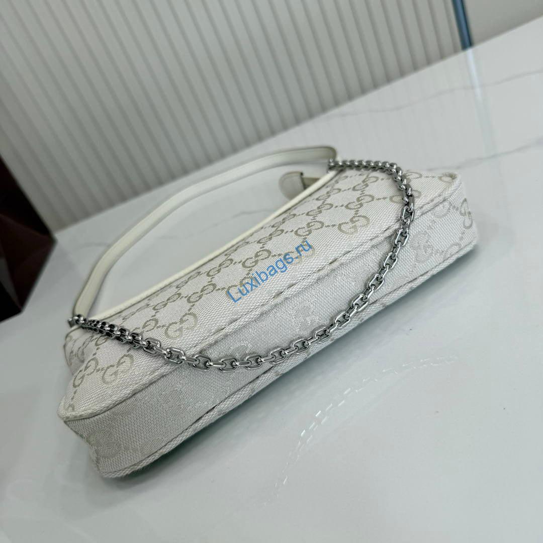 Gucci Gossip small shoulder bag 875847FAFV49551 white | gossip small shoulder bag 875847 119