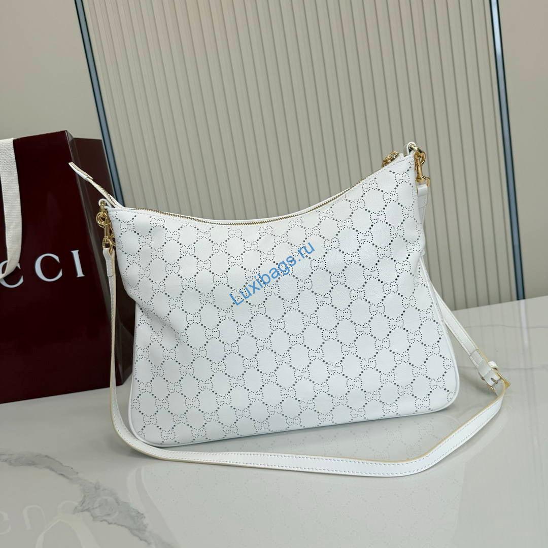 Gucci Lady Lunetta Chain medium shoulder bag A006OA | gucci lady lunetta chain medium shoulder bag 07
