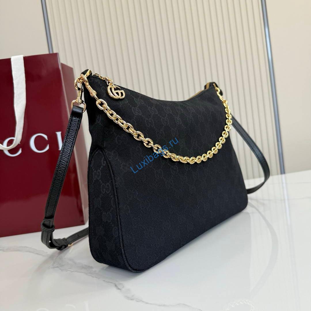 Gucci Lady Lunetta Chain medium shoulder bag A006OA | gucci lady lunetta chain medium shoulder bag 48