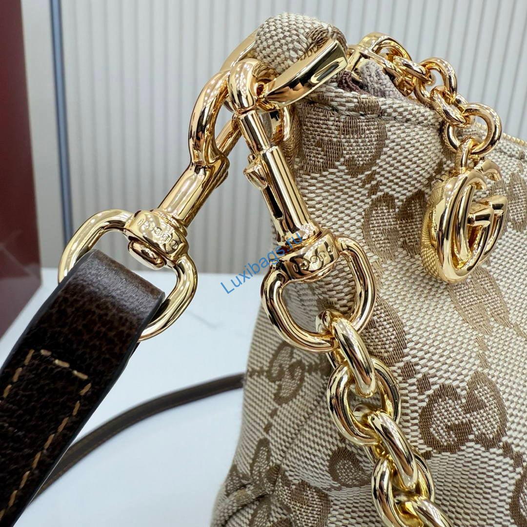 Gucci Lady Lunetta Chain medium shoulder bag A006OA | gucci lady lunetta chain medium shoulder bag 85