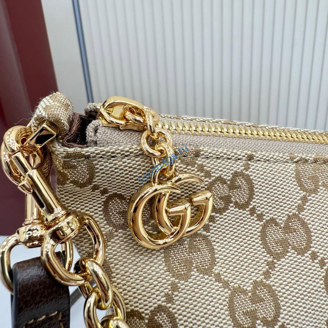 Gucci Lady Lunetta Chain medium shoulder bag A006OA | gucci lady lunetta chain medium shoulder bag 86