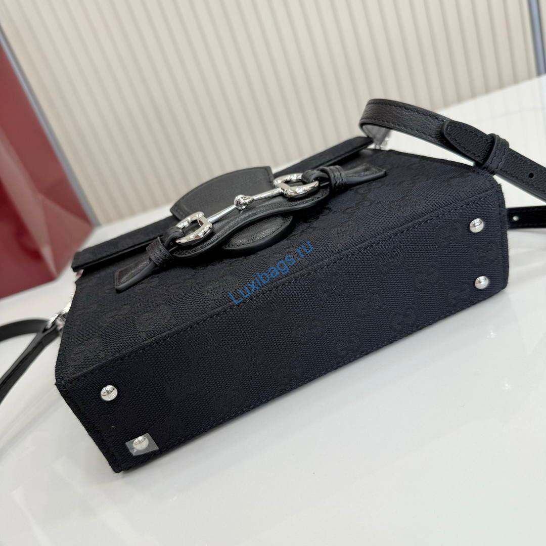 Gucci Horsebit Duomo small top handle bag A006O9 Black | horsebit duomo small top handle bag p A006O9AAGX49214 1450