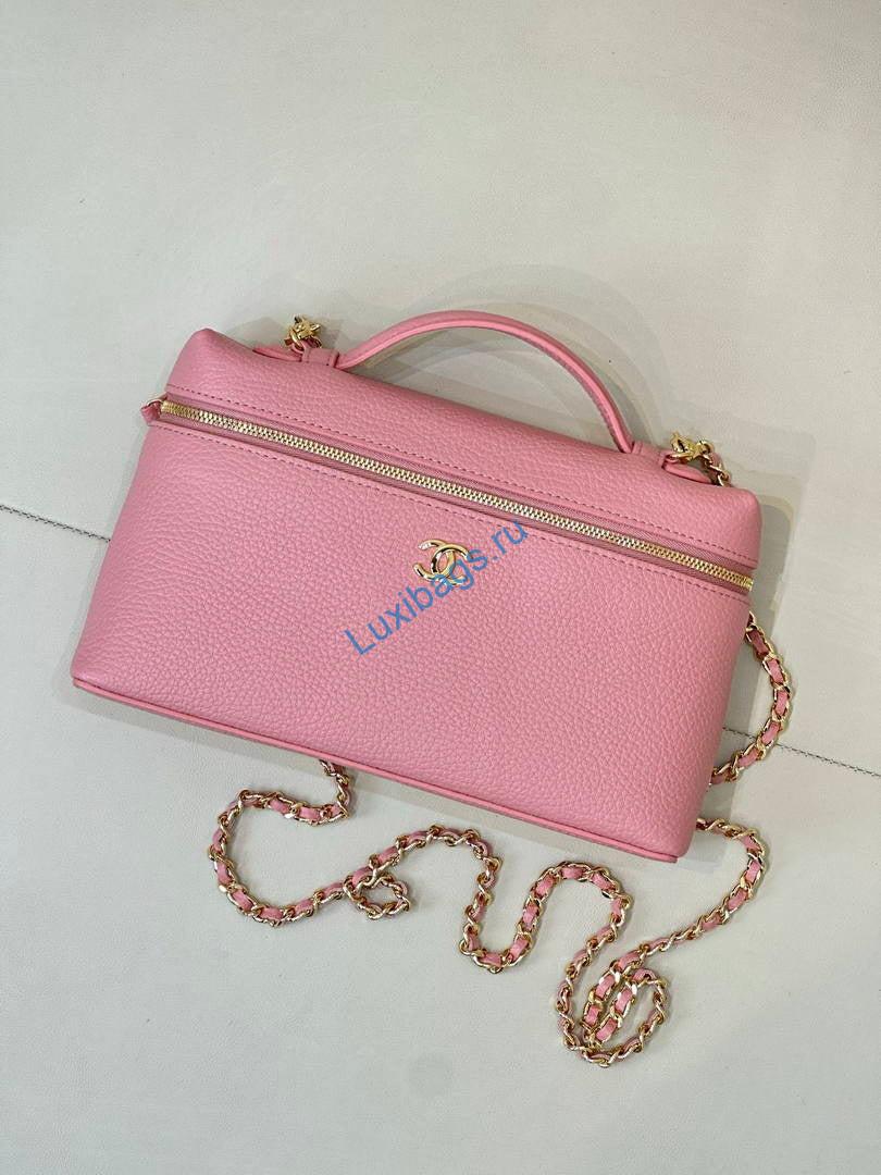 chanel large vanity with chain ap5347 pink 3 Chanel Large Vanity with chain AP5347 Pink | large vanity with chain ap5347 pink 04